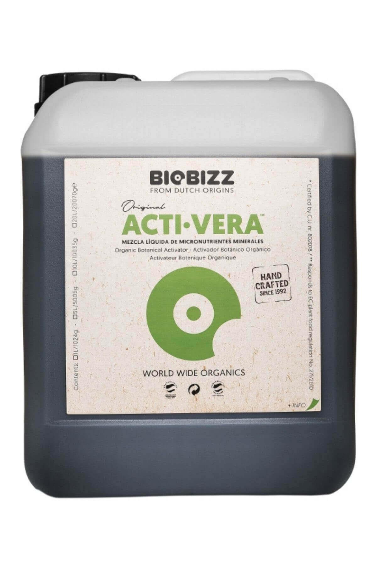 Biobizz Acti Vera 5 Litre Bitki Besini