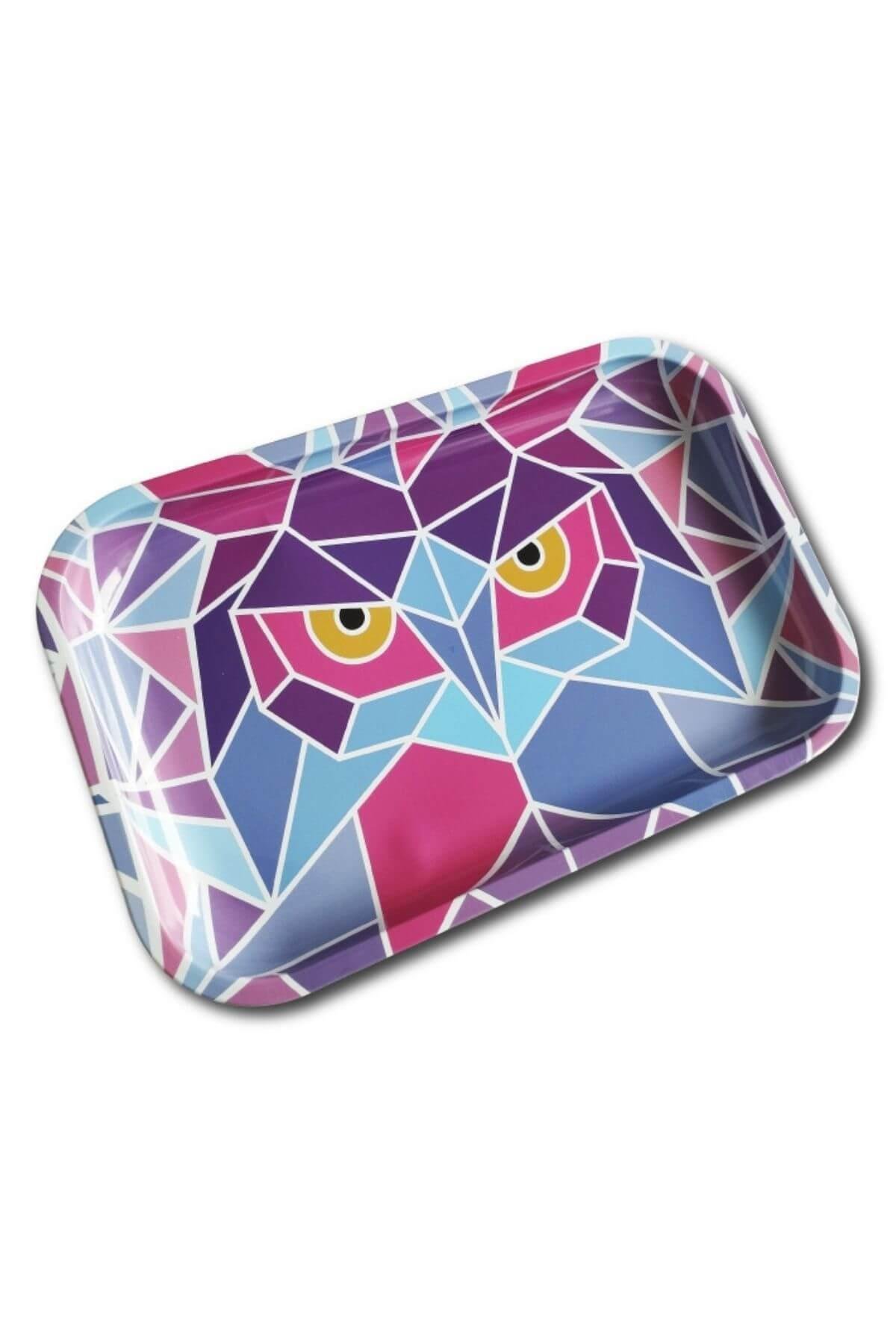 Büyük Metal Tepsi Psikedelik