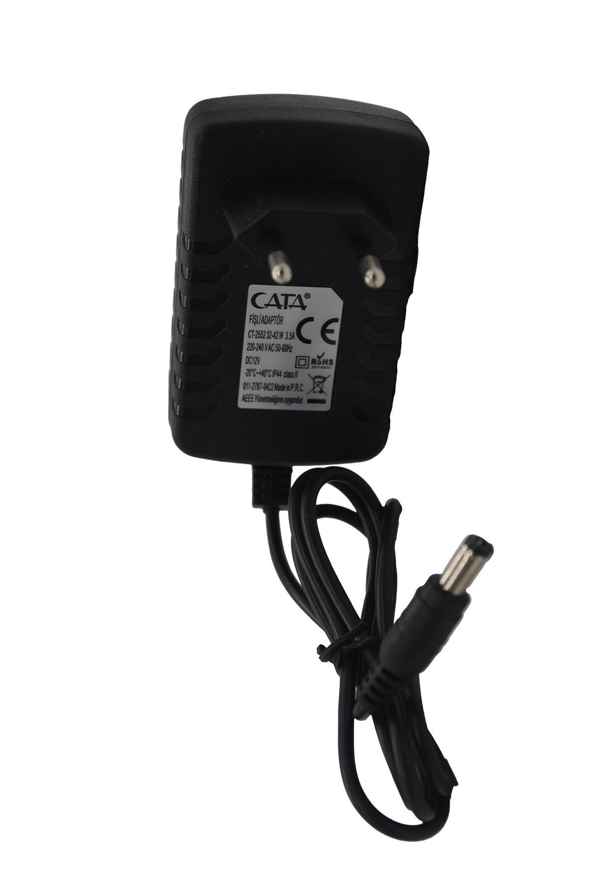 CATA 12V 5A Fişli Adaptör