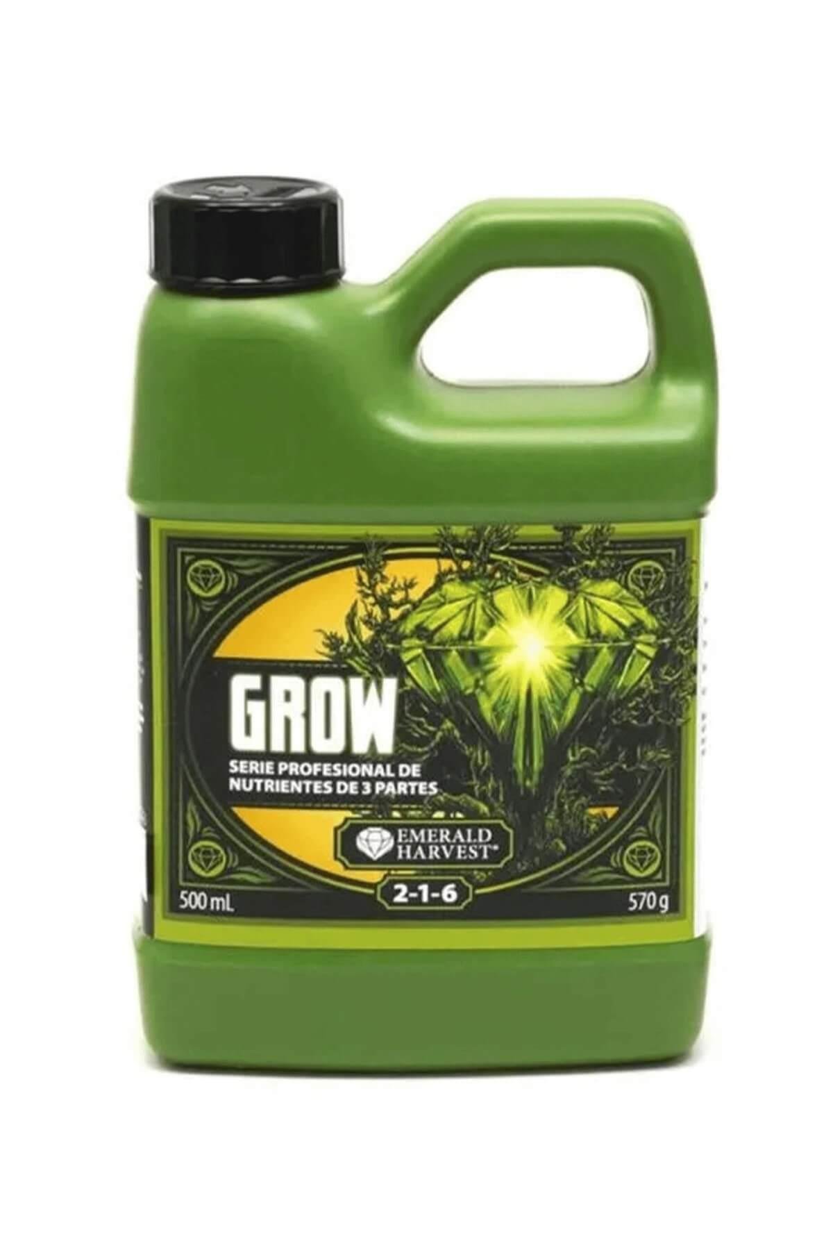 Emerald Harvest Grow 500 ml Temel Bitki Besini