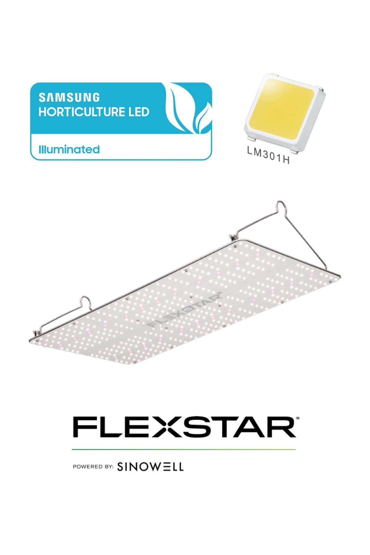 FlexStar 240w Samsung LM301H Quantum Board LED
