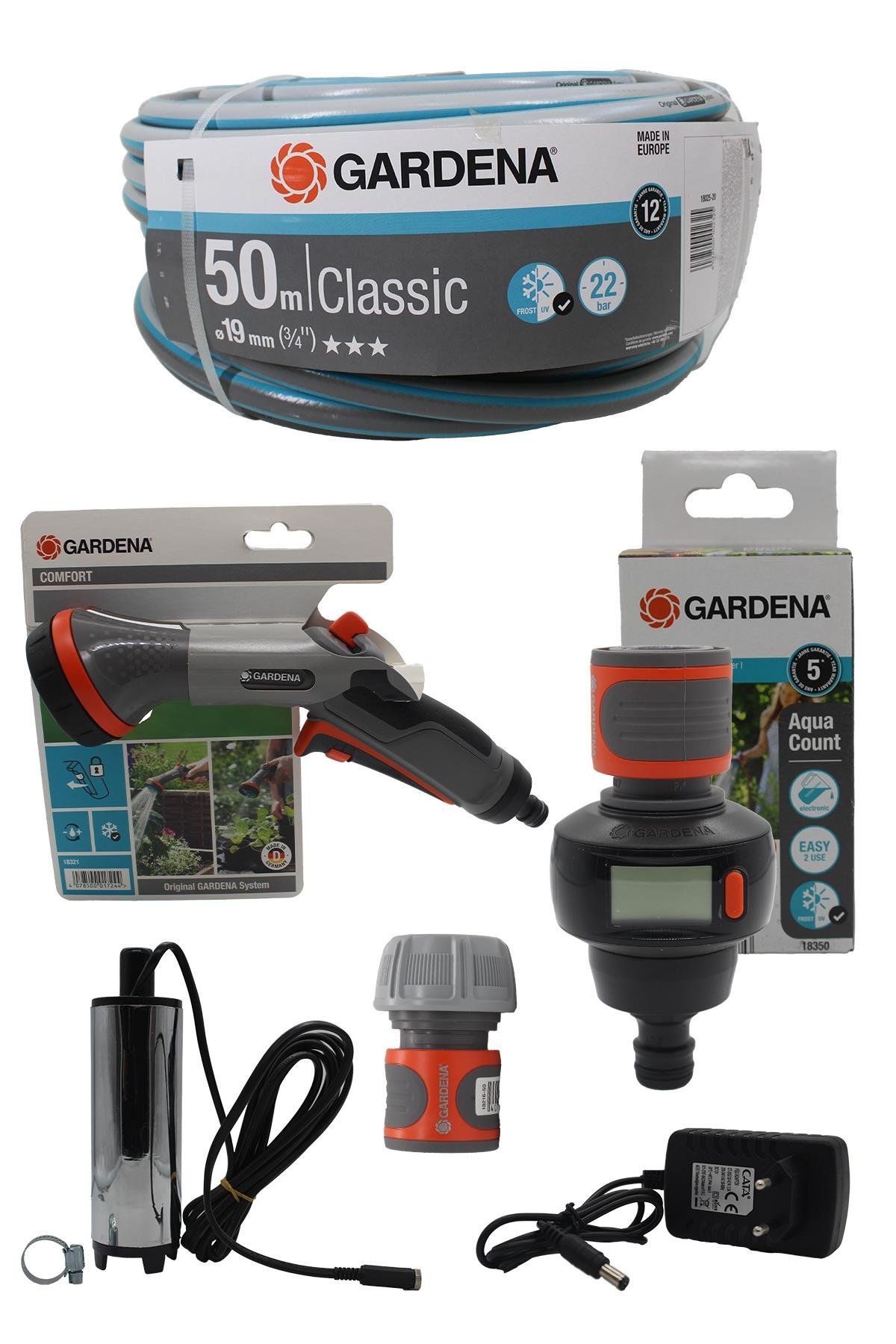 GARDENA Sulama Seti 15 Metre Hortumlu