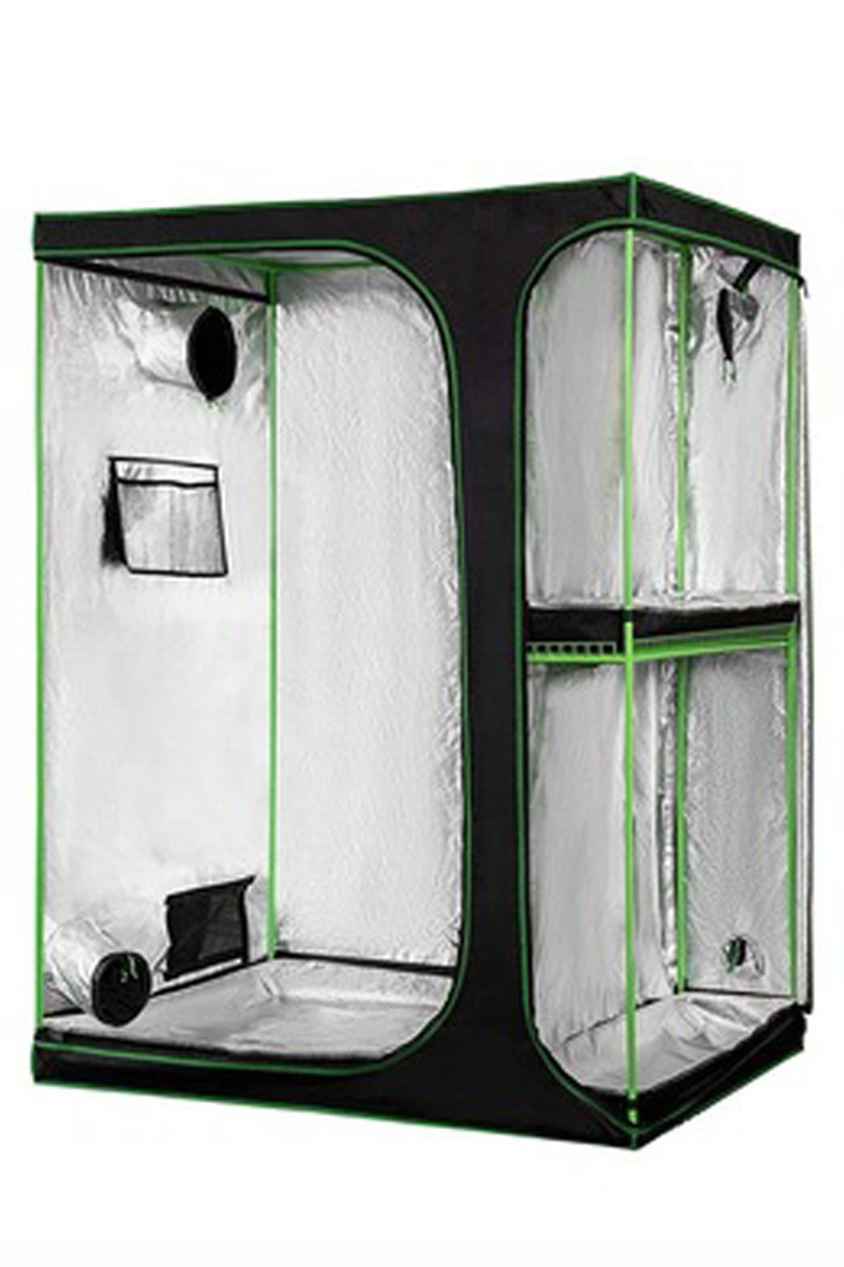 Grow Wizard 120x90x180 Çift Odalı Bitki Yetiştirme Kabini