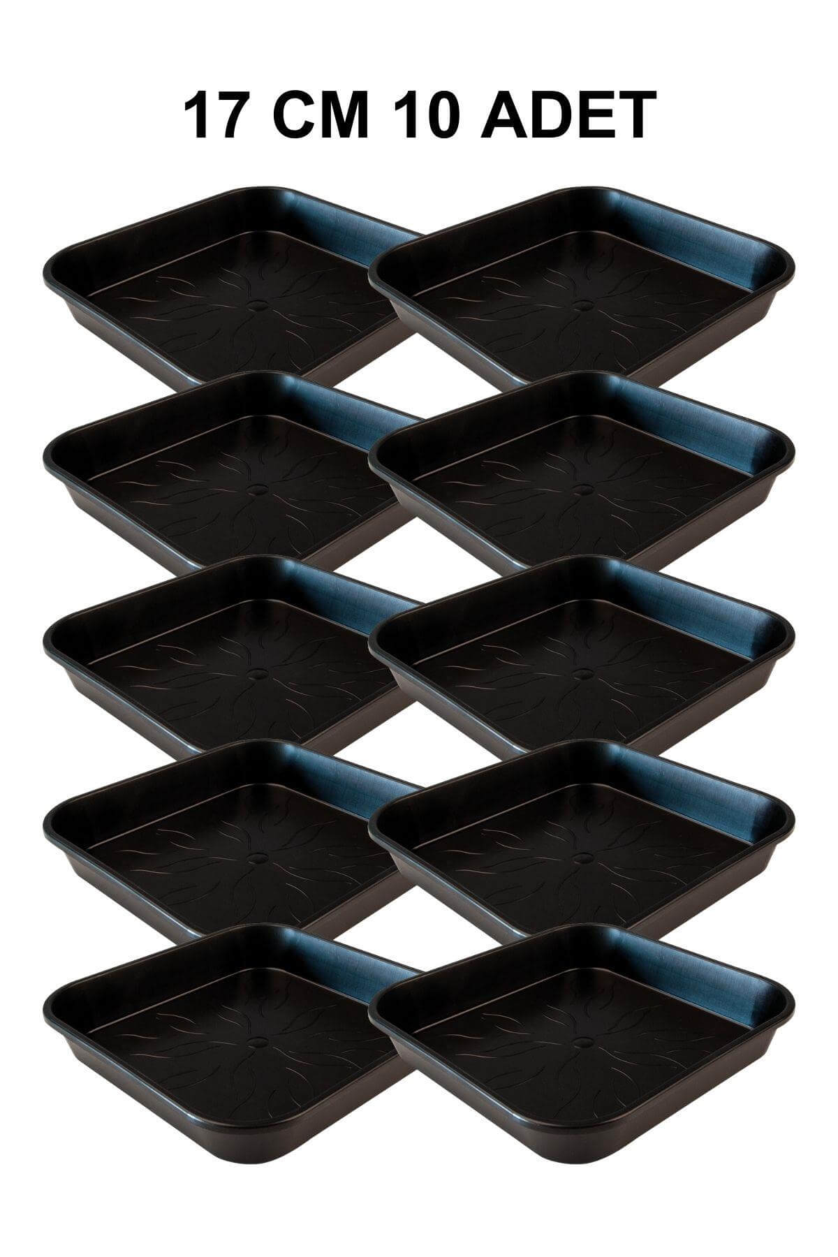 Grow Wizard Kare Saksı Altlığı 17 cm 10 Adet