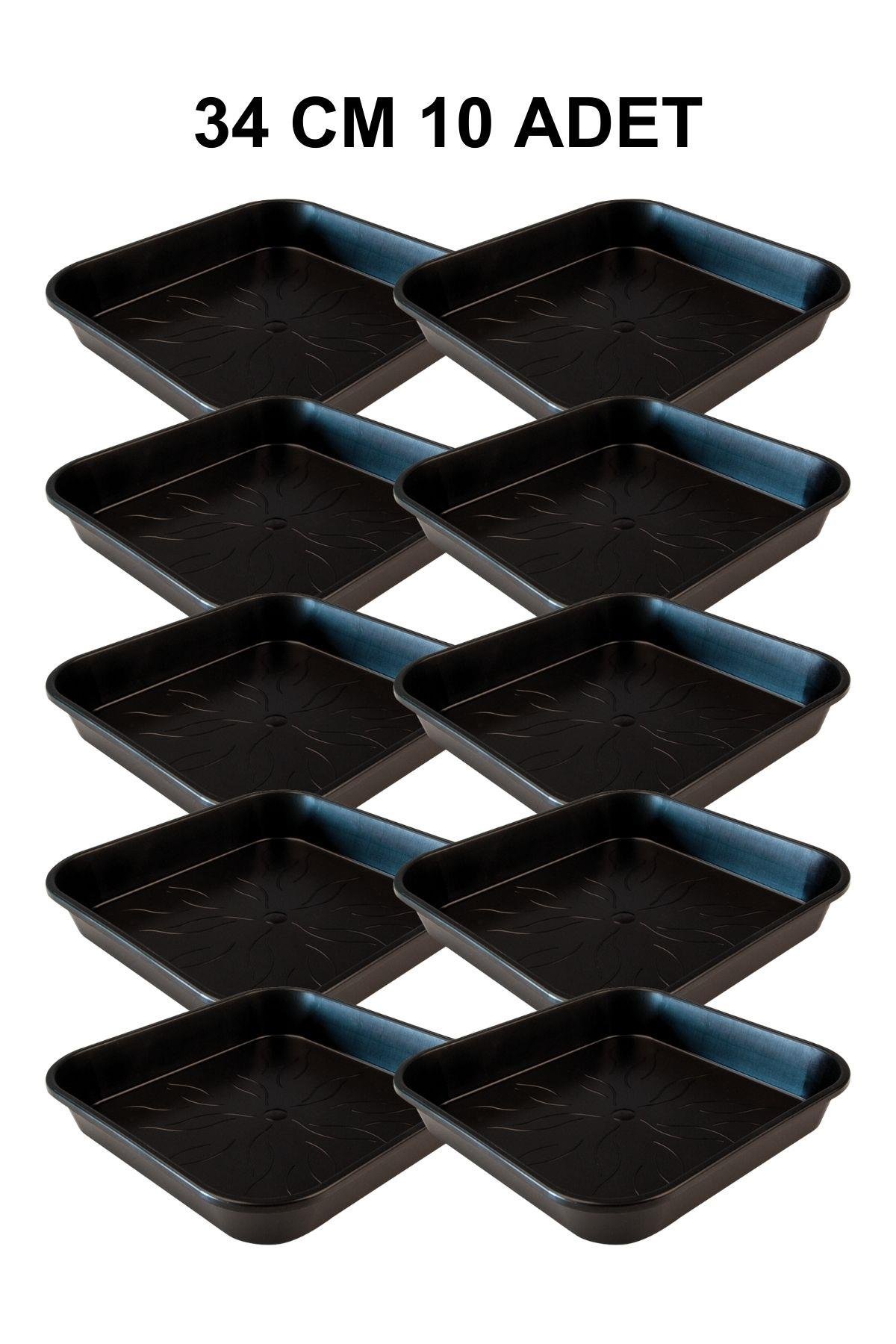Grow Wizard Kare Saksı Altlığı 34 cm 10 Adet