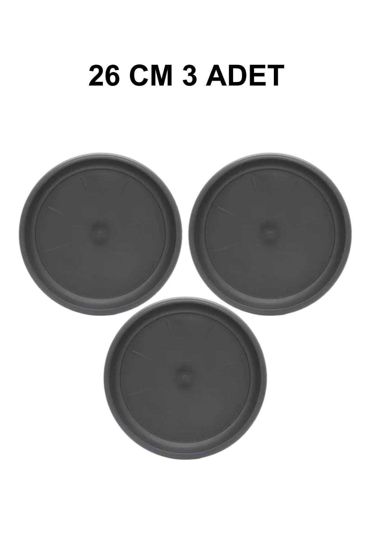 Grow Wizard Yuvarlak Saksı Altlığı 26 cm 3 Adet