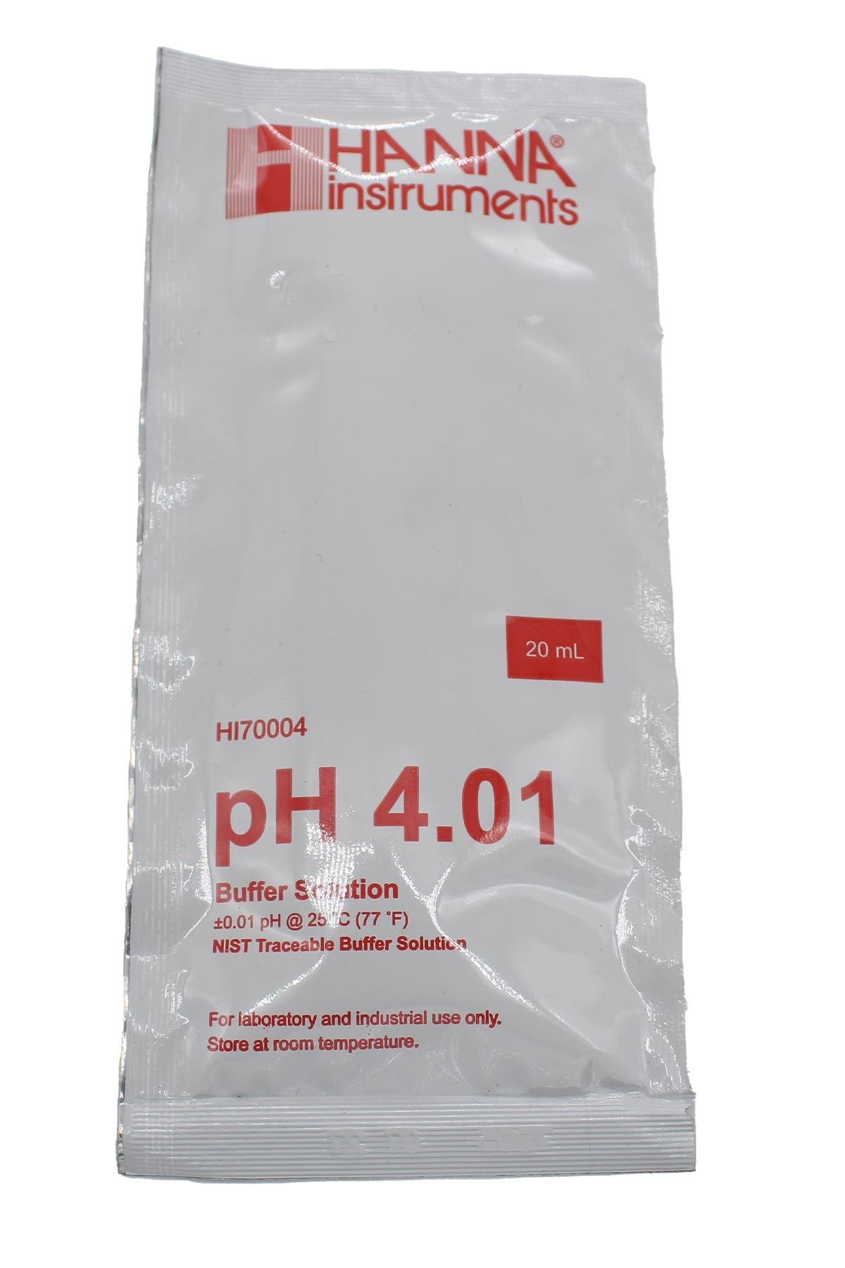 Hanna PH 4.01 Kalibrasyon Sıvısı 20 ml