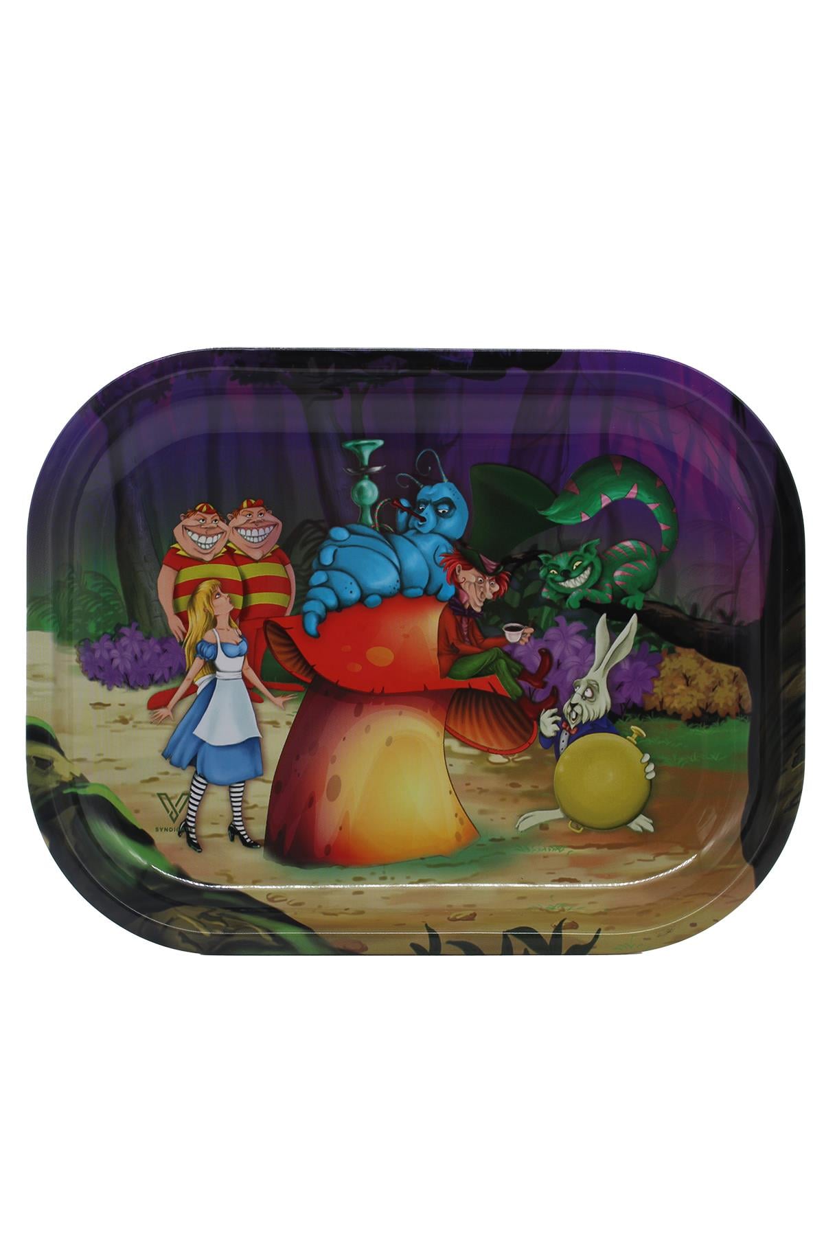 Küçük Metal Tepsi Alice Forest