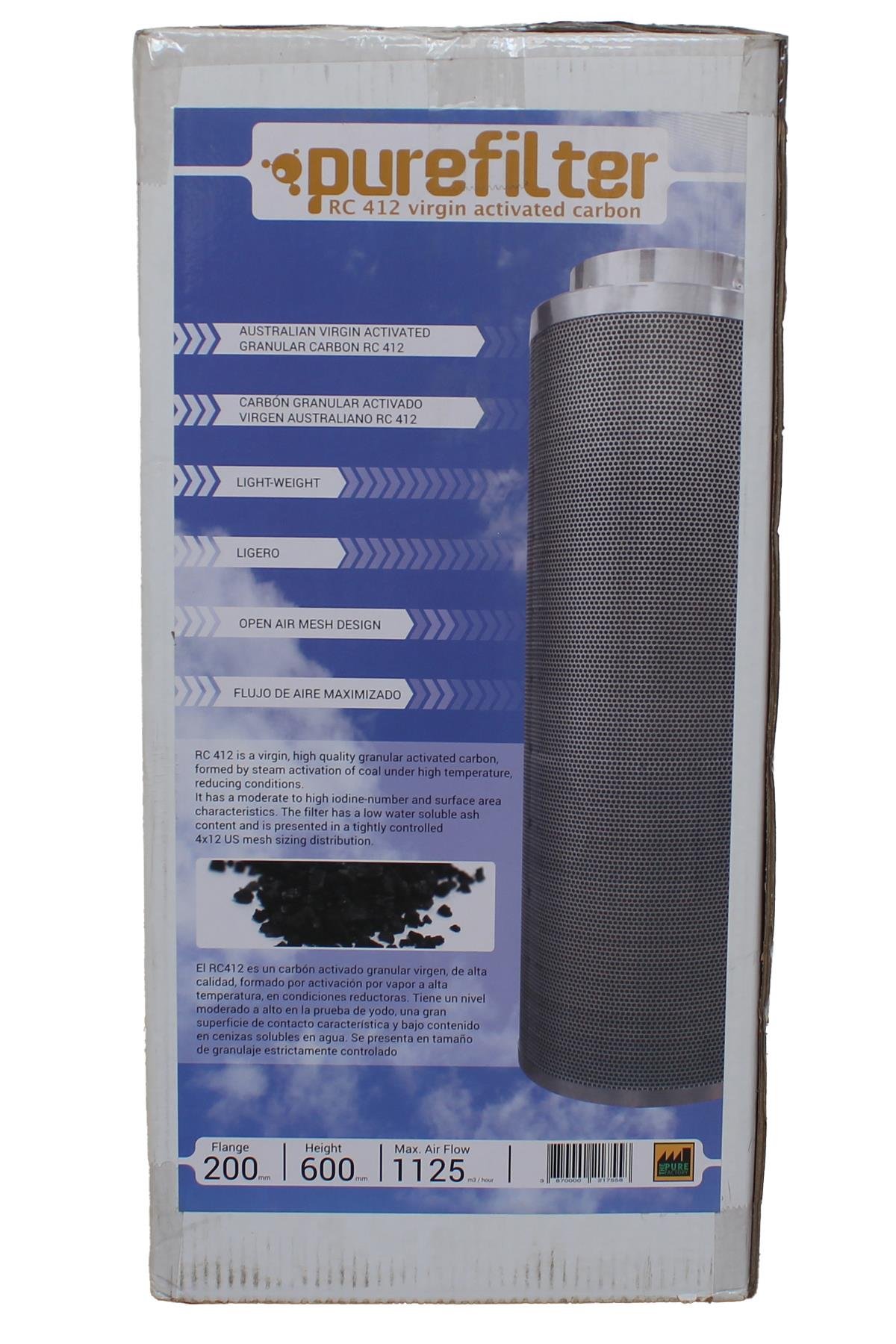 Pure Karbon Filtre 1125 m3