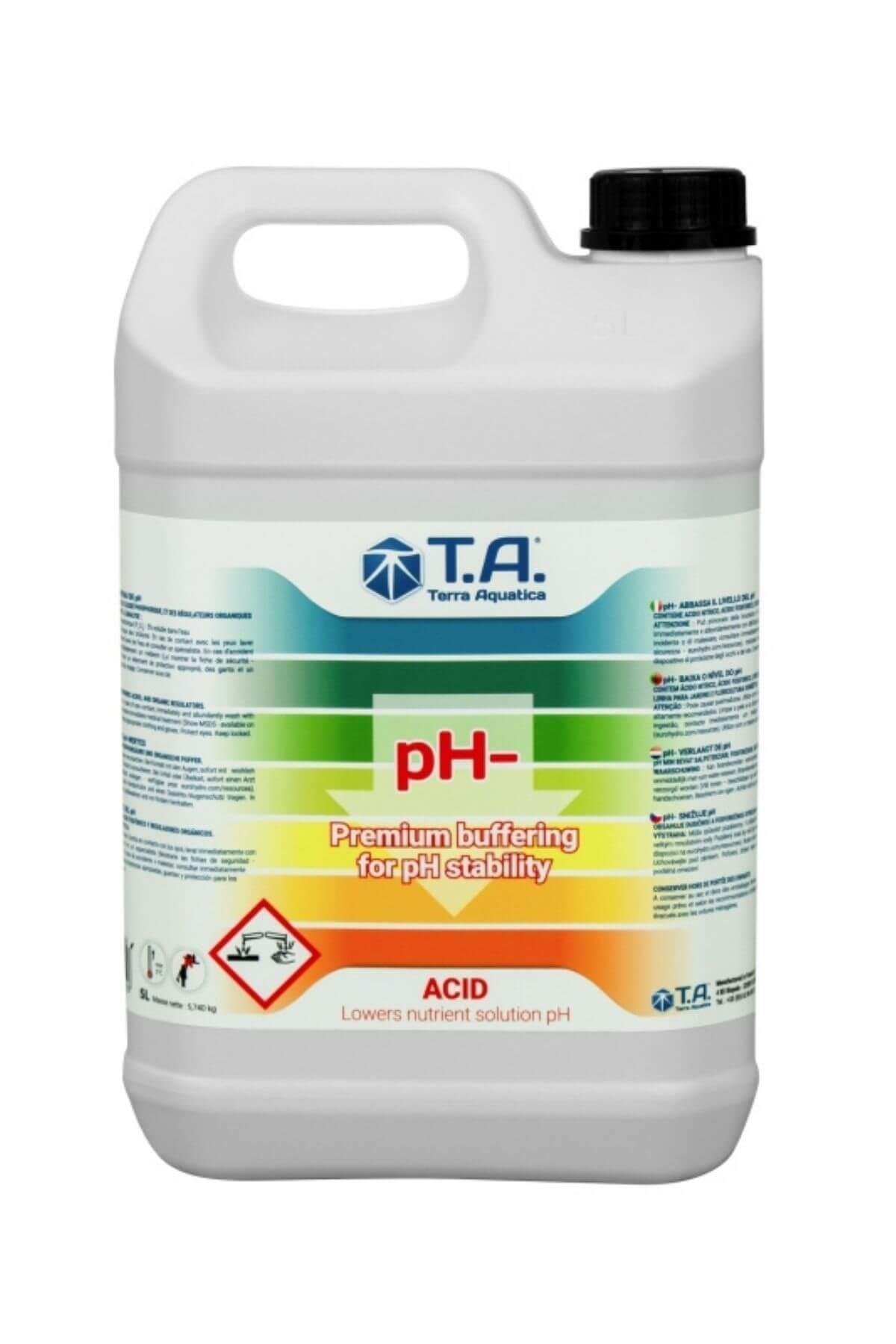 Terra Aquatica pH Down 5 Litre Bitki PH Düşürücü