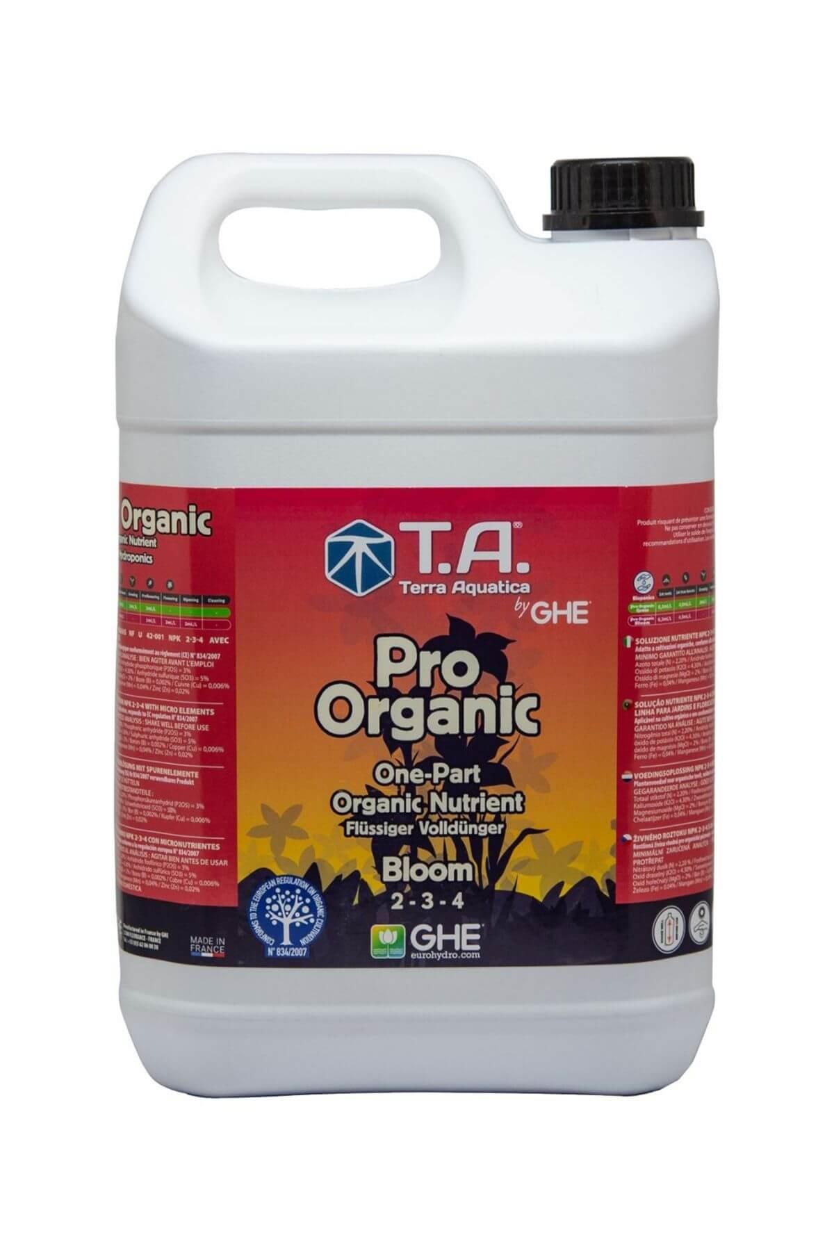 Terra Aquatica Pro Organic Bloom 5 Litre Bitki Besini