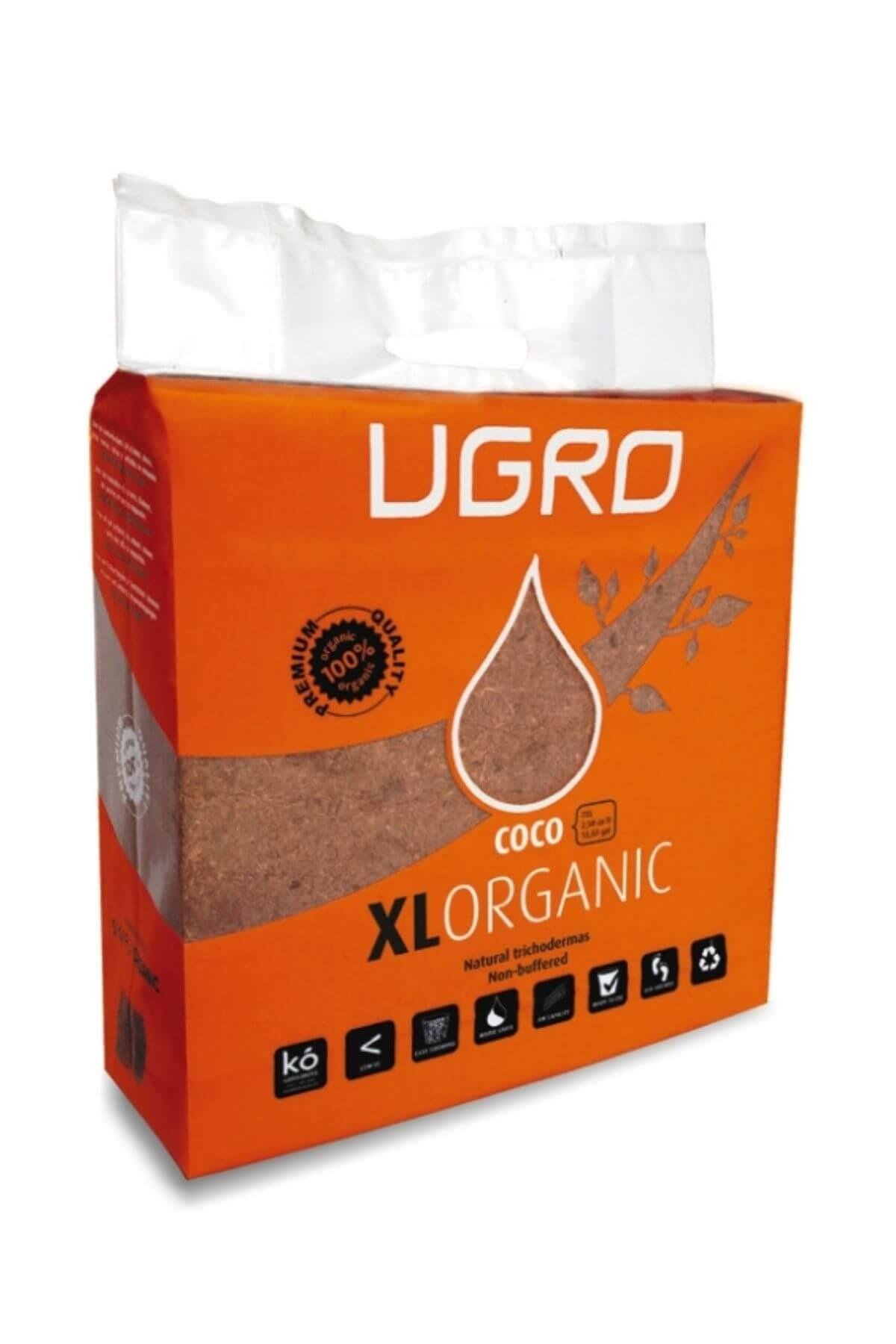 UGro XL Organik Coco Briket 70 Litre Hindistan Cevizi Toprağı