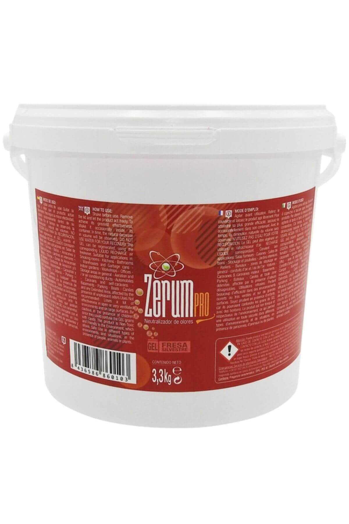 Zerum Pro Jel Dağ Çileği Kokulu 3.3 Kg Koku Giderici