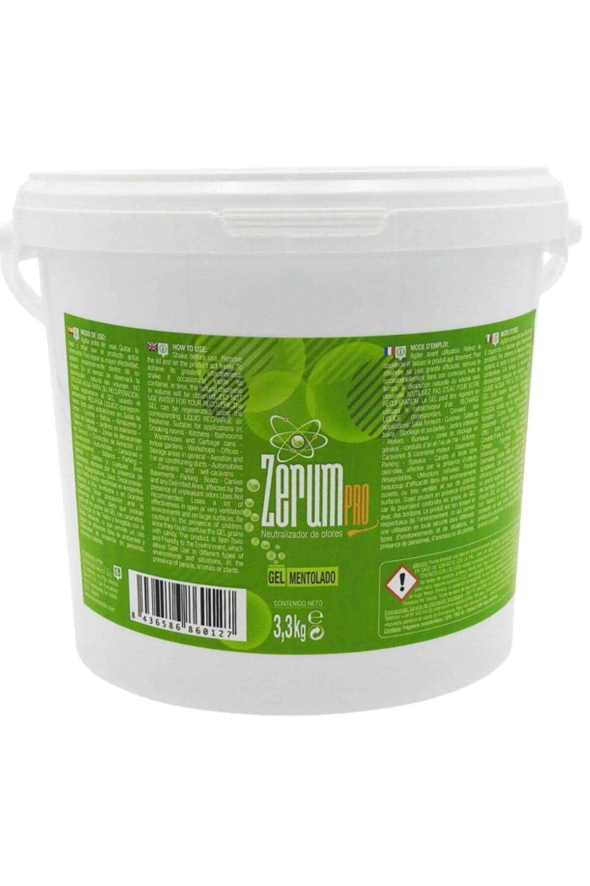 Zerum Pro Jel Mentol Kokulu 3.3 Kg Koku Giderici