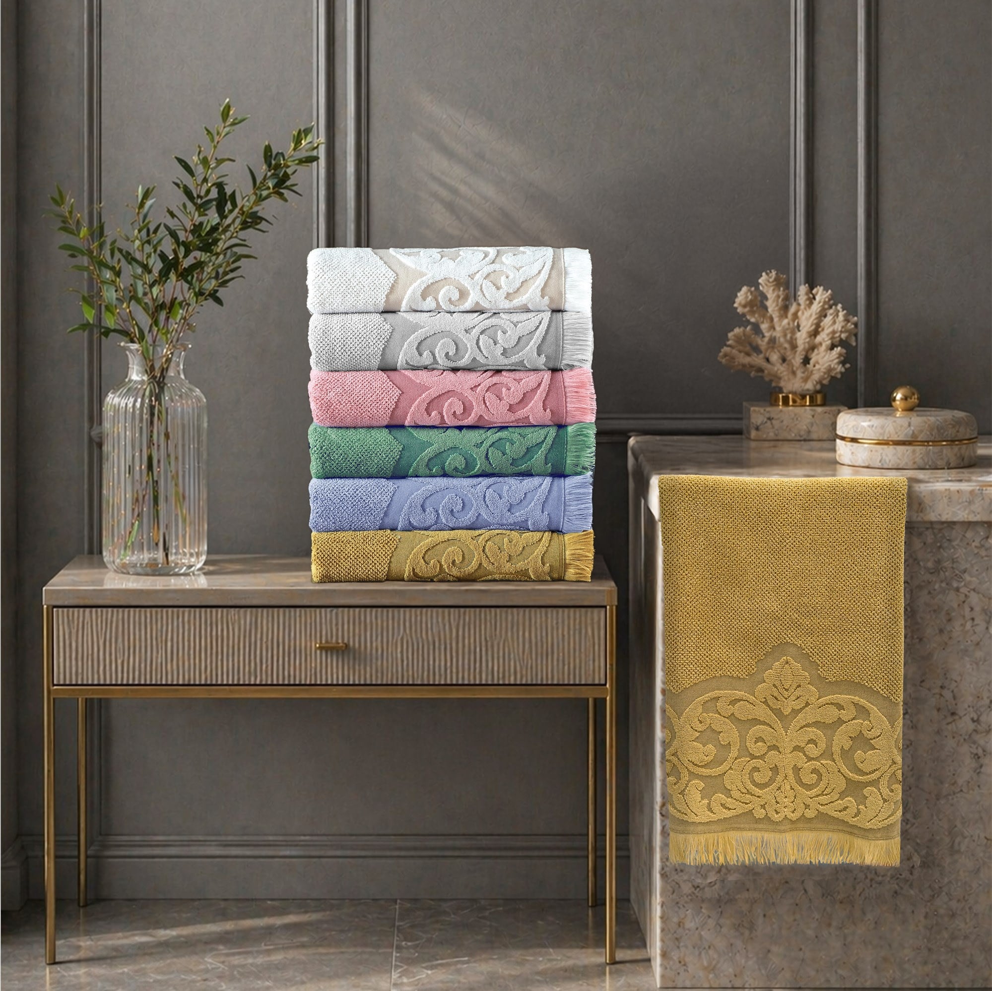 TOMRIS JACQUARD HAVLU
