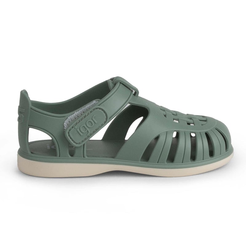 Bb355 Tobby Solid Bicolor Çocuk Sandalet BB355-384