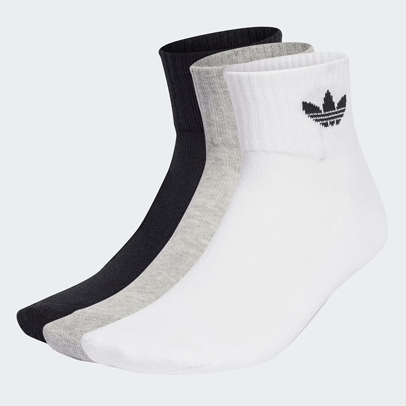 1/4 Socks 3P Unisex Çorap IJ5612