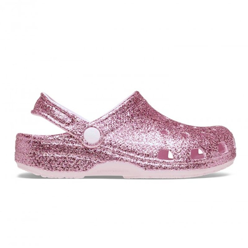 Classic Chunky Glitter Clog T Çocuk Sandalet 211940-6ZW