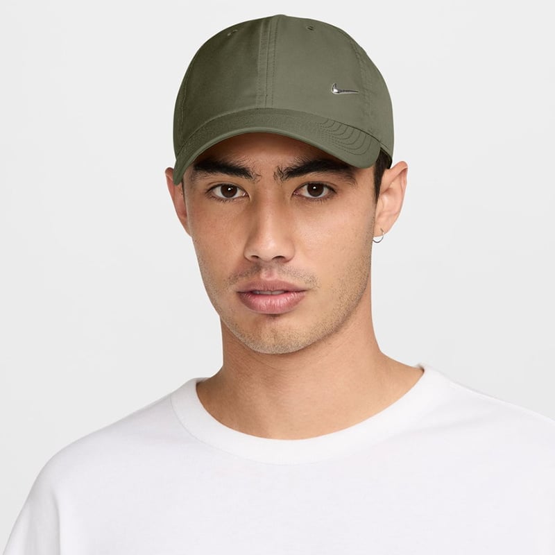 Unstructured Metal Swoosh Cap Unisex Şapka FB5372-222
