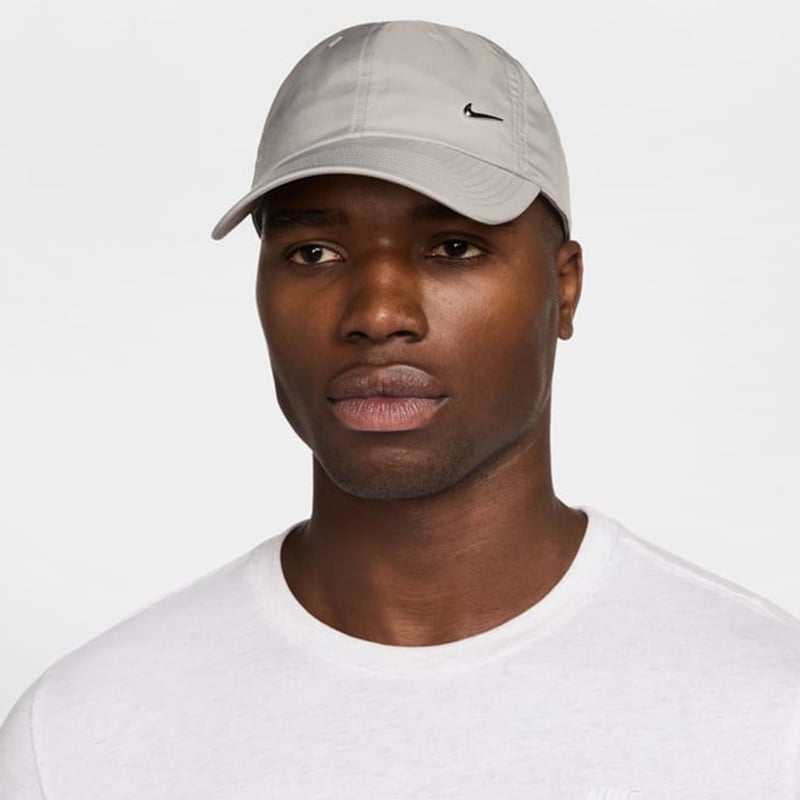 Unstructured Metal Swoosh Cap Unisex Şapka FB5372-009