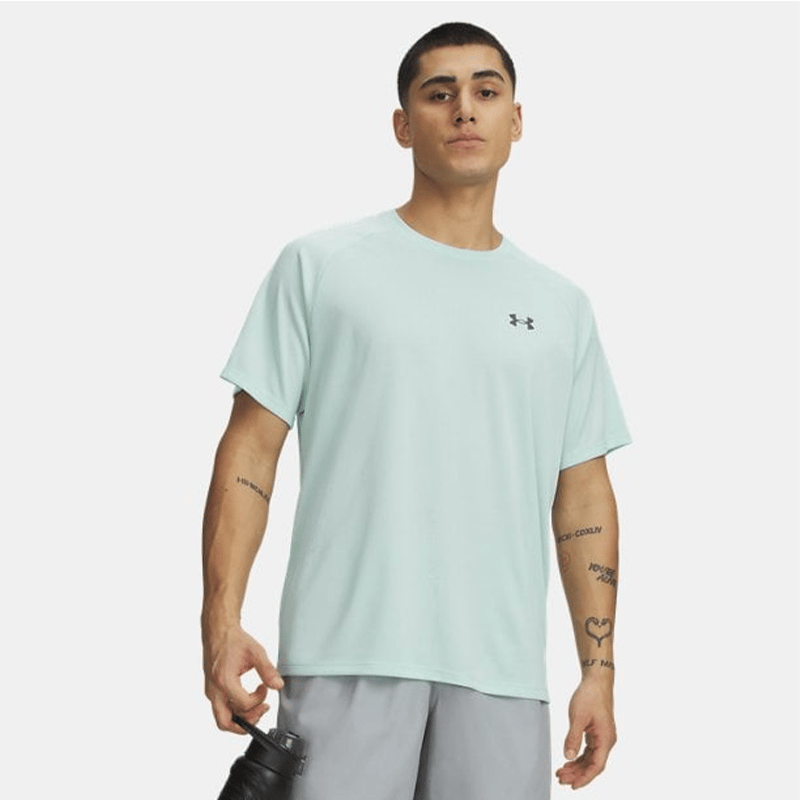 Tech Textured Ss Erkek T-Shirt 1382796-703