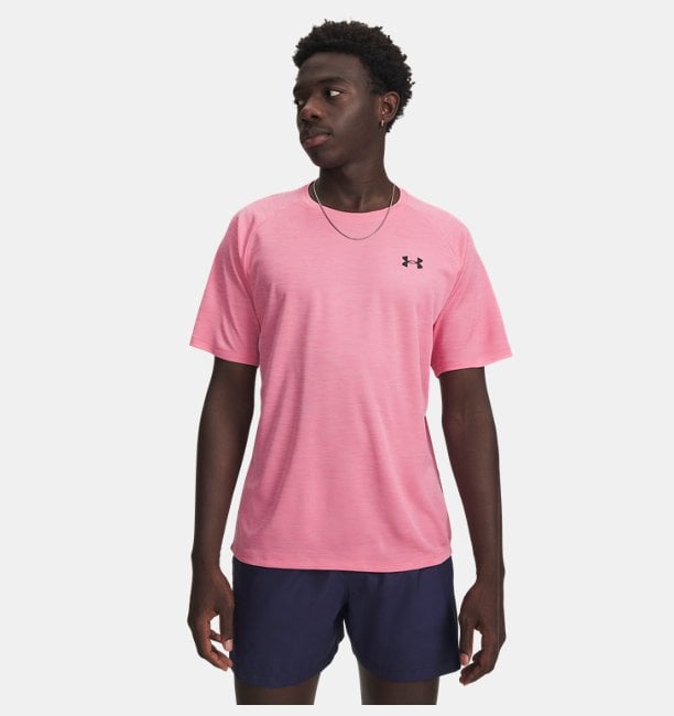 Tech Textured Ss Erkek T-Shirt 1382796-648