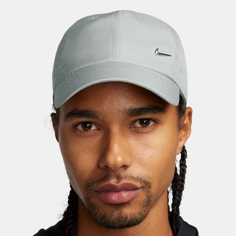 Unstructured Metal Swoosh Cap Unisex Şapka FB5372-077