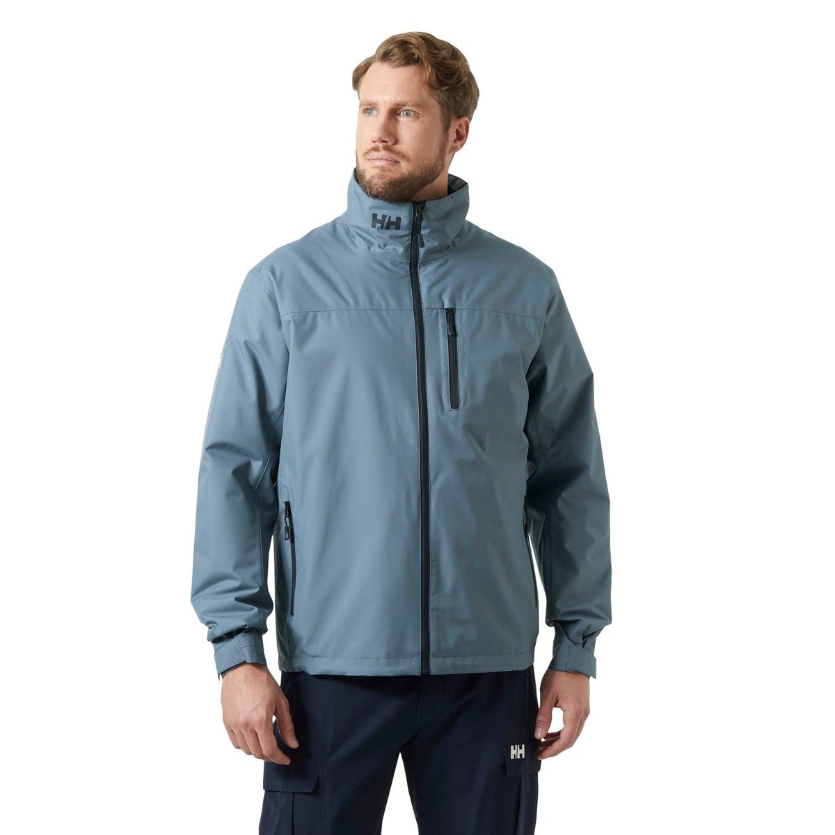Helly Hansen Crew Midlayer Erkek Mont Lacivert HHA.34444-HHA.601