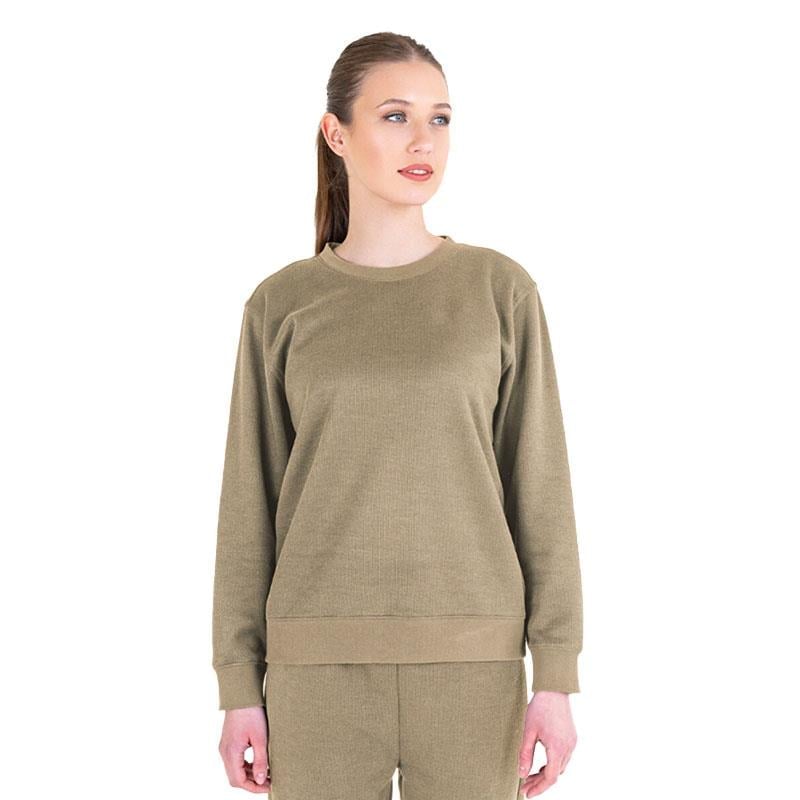 Lescon Lifestyle Kadın Sweatshirt 23NTBB002217-014 Bej