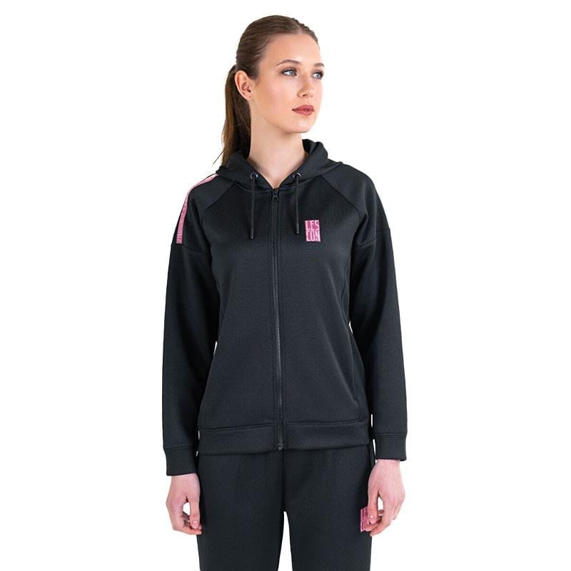 Lescon Lifestyle Kadın Sweatshirt 23NTBS002128-633 Siyah