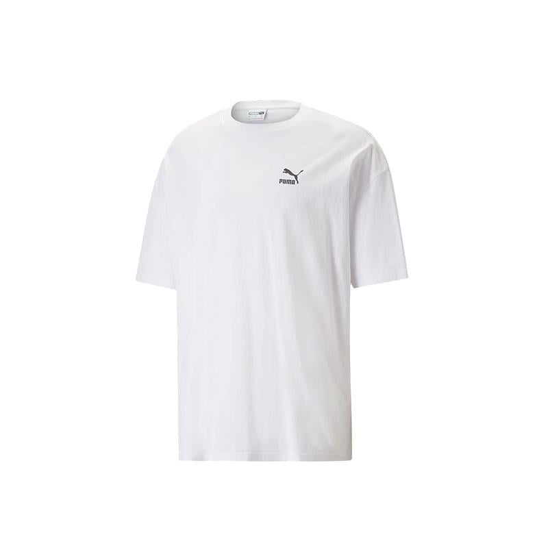 Puma Classıcs Oversized Tee Erkek T-Shirt 538070-02 Beyaz