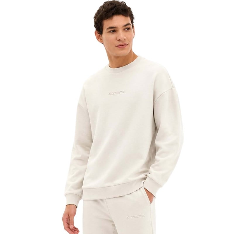 Skechers M Essential Crewneck Erkek Sweatshirt S2610015-1457 S2610015-1457 Erkek