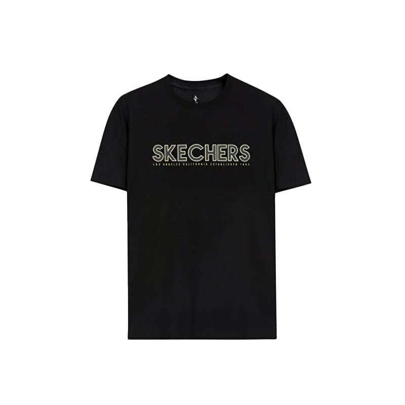 Skechers M Graphic Tee Big Logo Erkek T-Shirt S221135-001