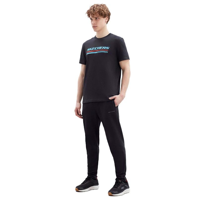 Skechers M Graphic Tee Big Logo Erkek T-Shirt S221059-001