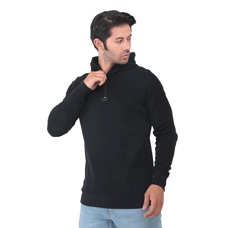 Slazenger Baha Erkek Sweatshirt ST22WE097-500 Siyah