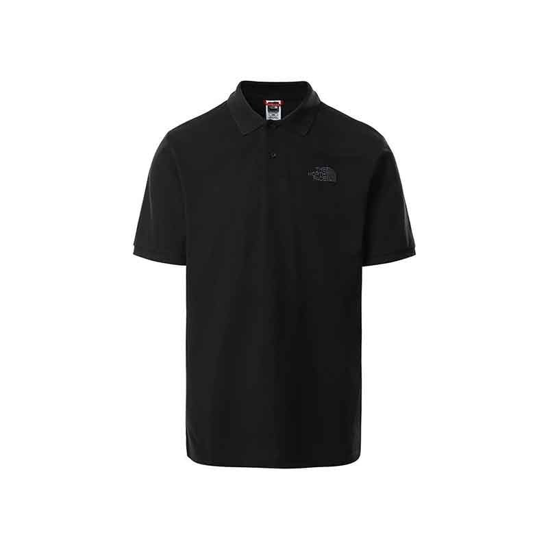 The North Face M Polo Piquet Erkek T-Shirt NF00CG71JK31 Siyah NF00CG71JK31 Erkek