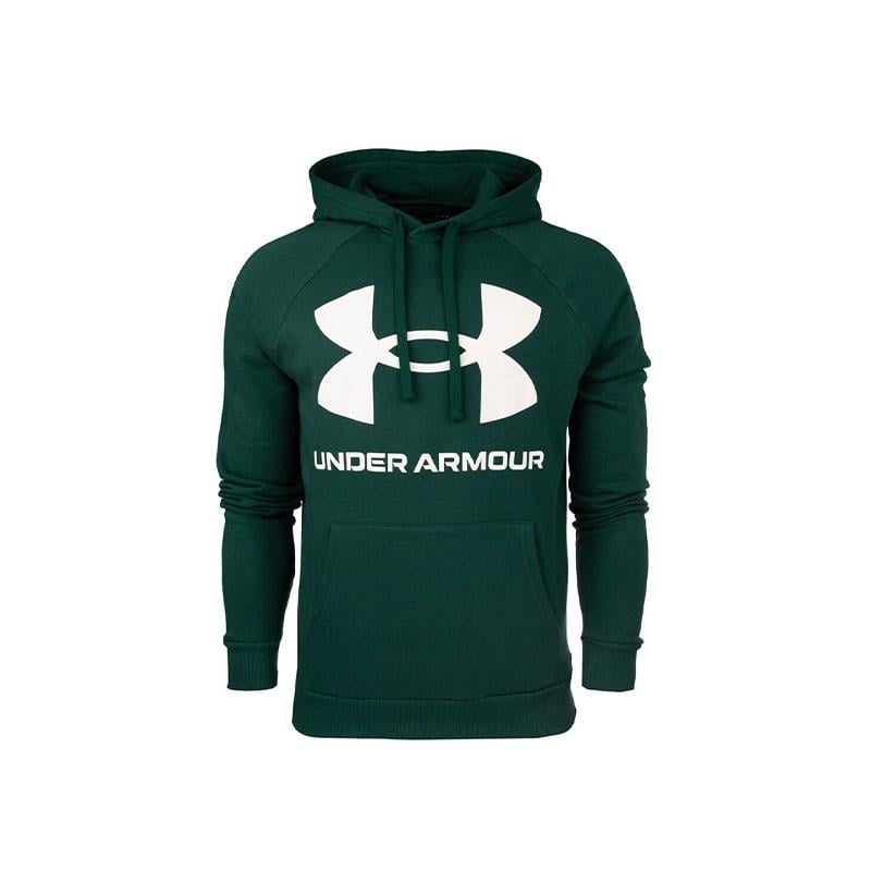 Ua Rival Fleece Big Logo Hd Erkek Sweatshirt 1357093-330