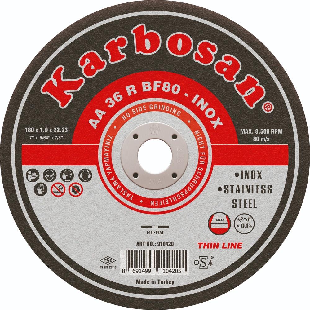 180x1,9x22 INOX THINLINE KESICI