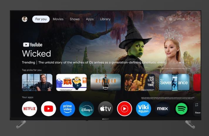 Arçelik 7 Serisi  A 750 C 50/126 cm 4K UHD Google Smart Televizyon