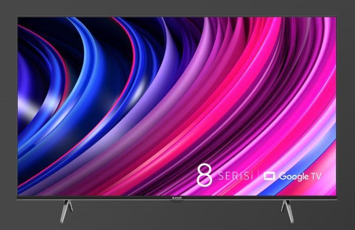 Arçelik  8 serisi A75 E 895 A 75/189 cm 4K UHD Google Smart Televizyon
