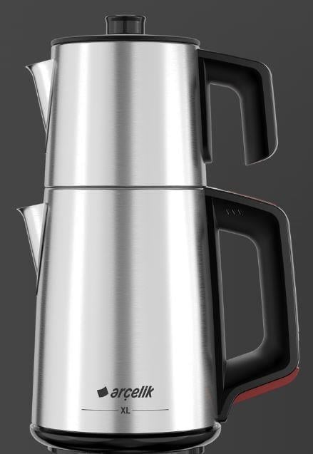 Arçelik CM 6582 I XL 1650 W Çay Makinesi İnox