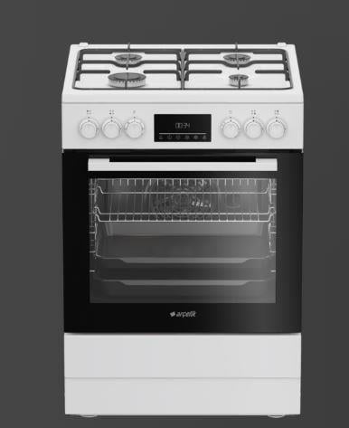 Arçelik  F 8440-1 EB Ocaklı Fırın Beyaz