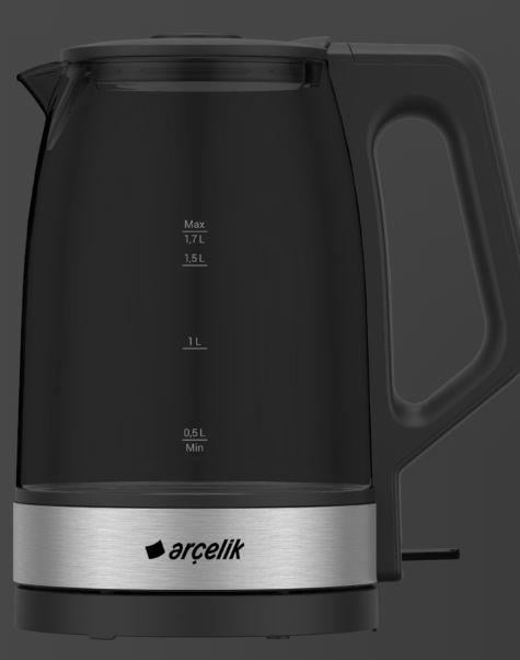Arçelik KL 6412 I 2200 W Cam Kettle