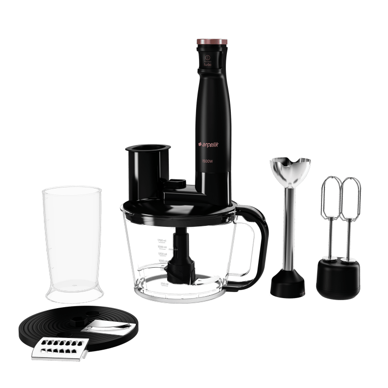 Arçelik RHB 6050 S Resital El Blender Seti Siyah
