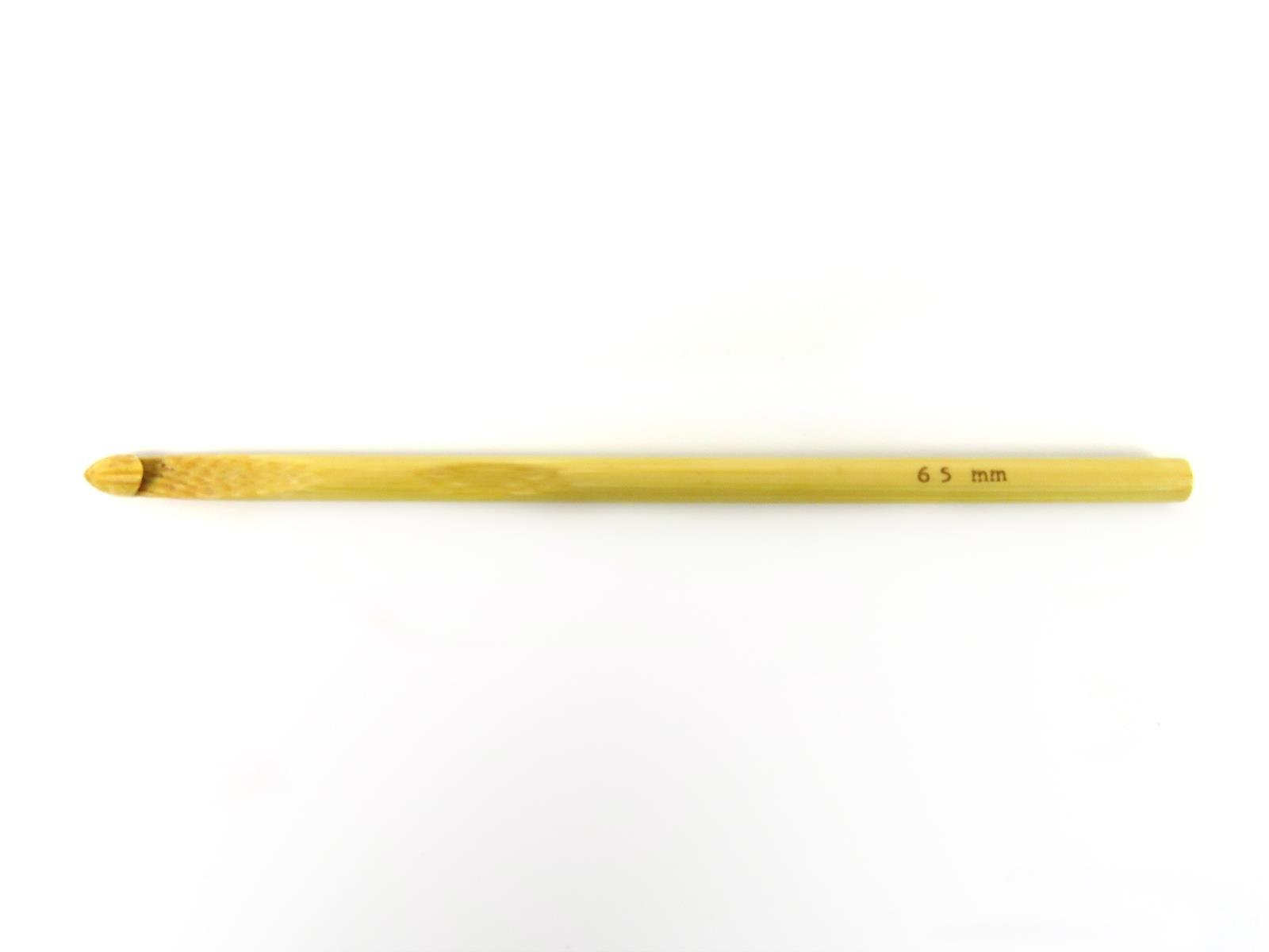 10 gr ICE YARNS 6.5 mm (US 10 1/2) SKC BAMBOO CROCHET HOOK Hand Knitting Yarn .