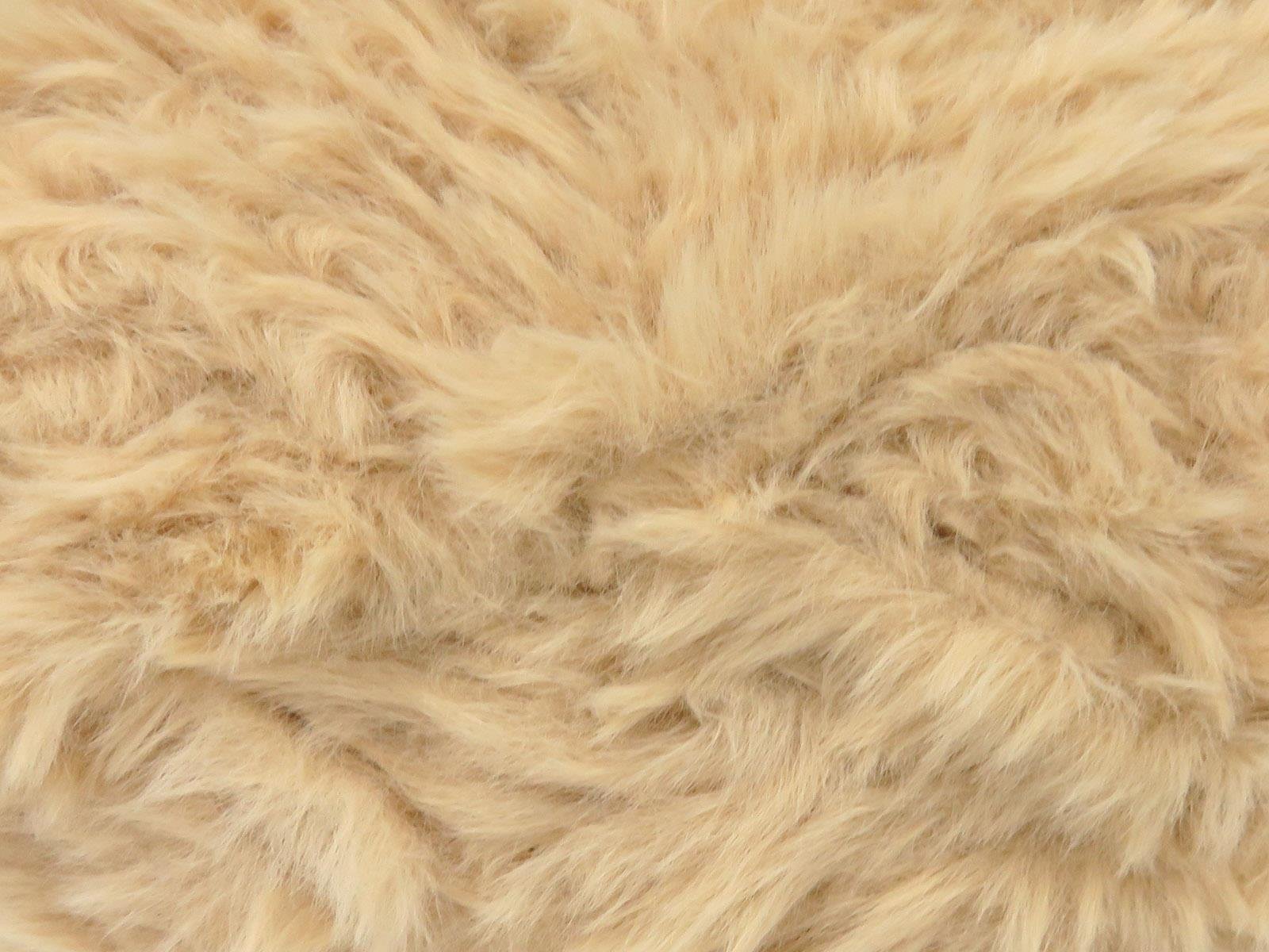 3x100gr. BUNNY FUR  Koyu Krem Yumoş, Sakallı, Kışlık, Çok Kalın