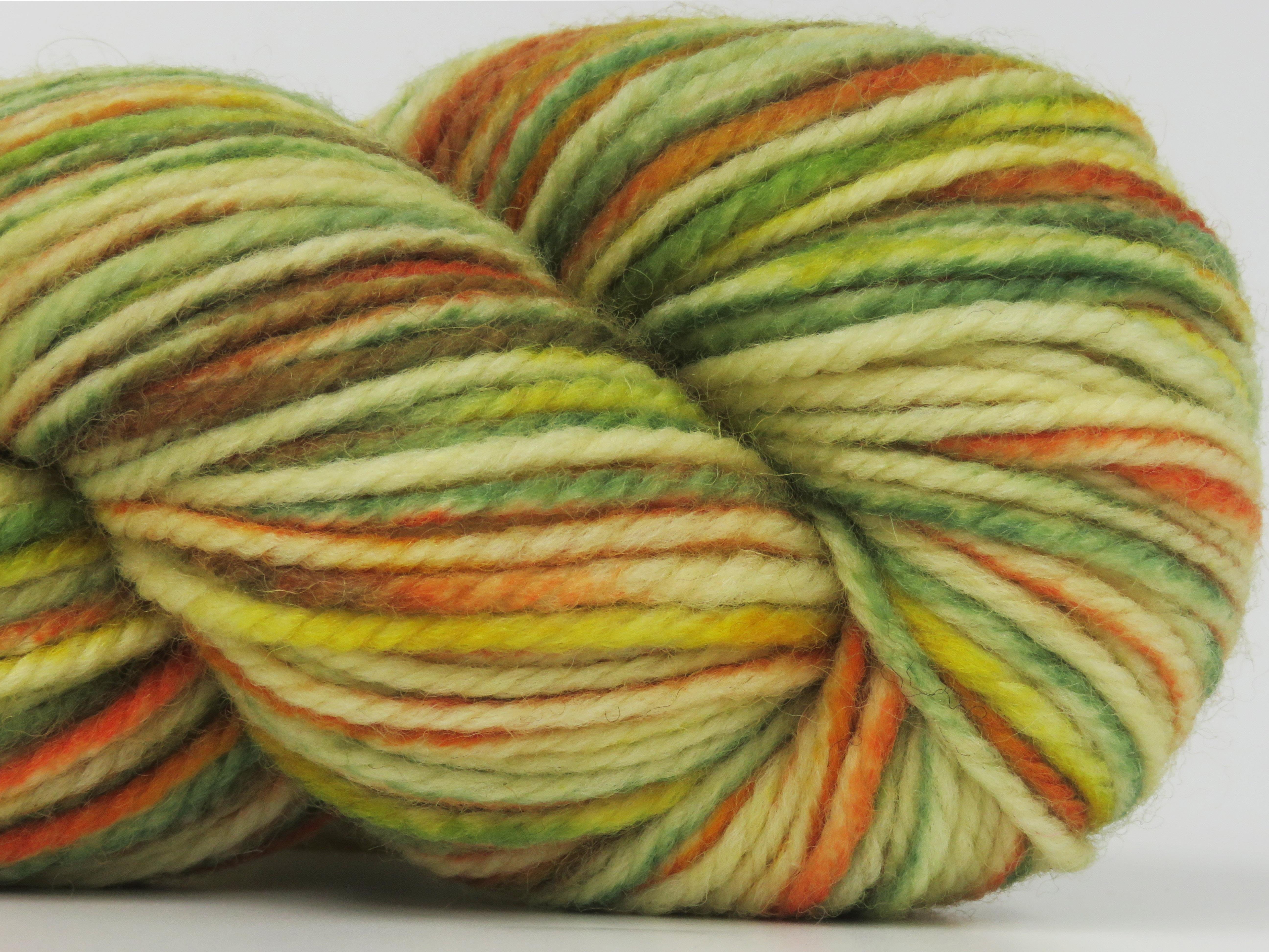3x100gr. ORGANIC WOOL BULKY HAND PAINT