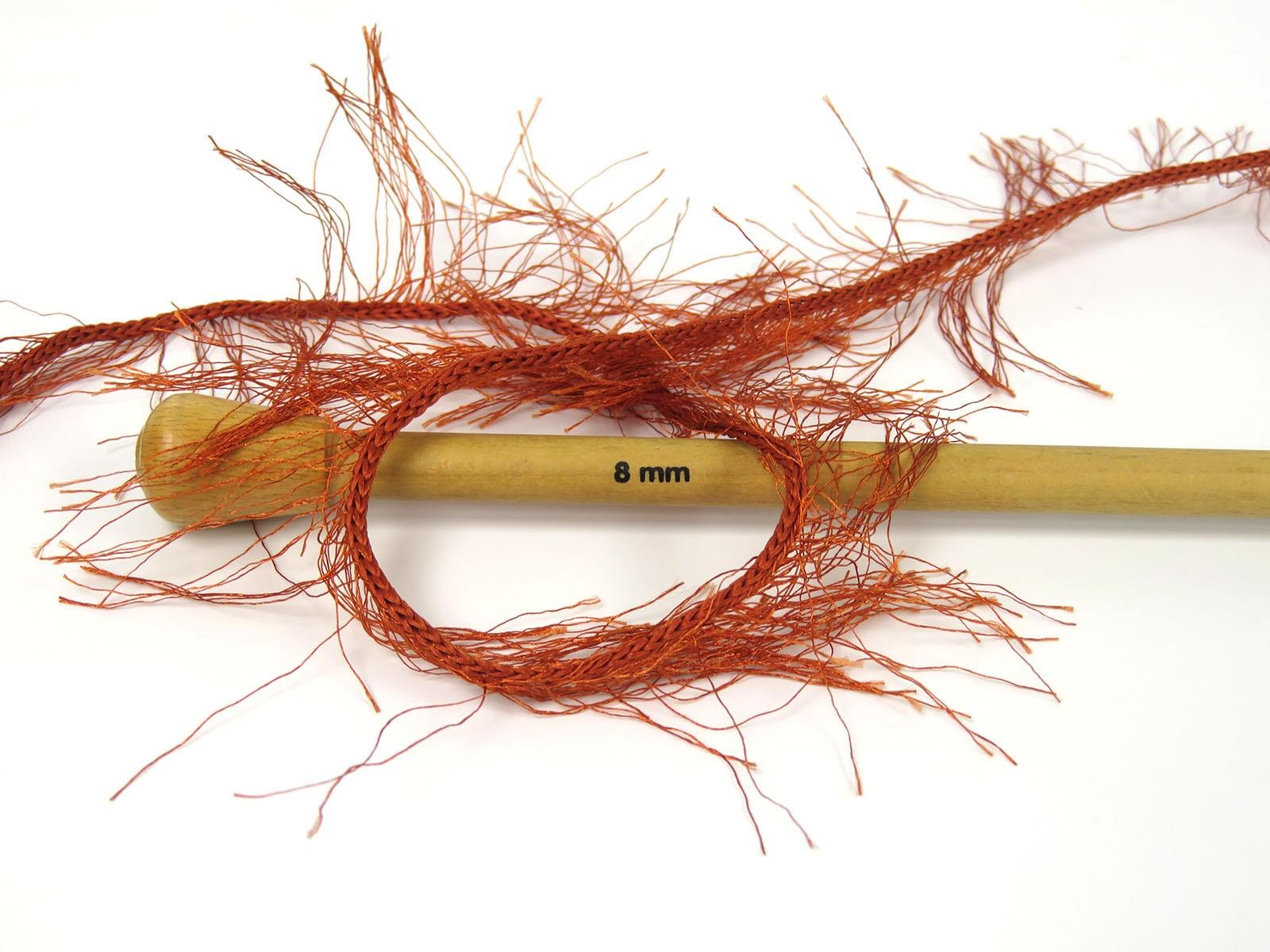 400 gr ICE YARNS EYELASH BULKY 400GR Hand Knitting Yarn Copper