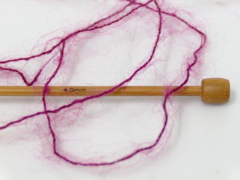 4x100gr. BERMUDA MOHAIR Fuşya Akrilik, Tiftik Kışlık, Tiftik