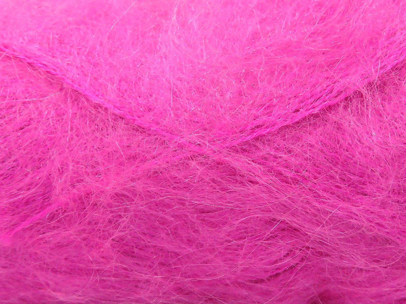 4x100gr. BERMUDA MOHAIR Pembe Akrilik, Tiftik Kışlık, Tiftik